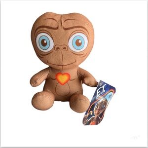 E.T. The Extra-terrestrial Brown Plush Stuffed 8” Toy